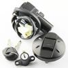 Motorcycle Ignition Switch Kit Assembly Fuel Gas Cap Tank Cover With 2 Keys For Yamaha XT660 XT660R XT660X 2004 2005 - 2011/2014