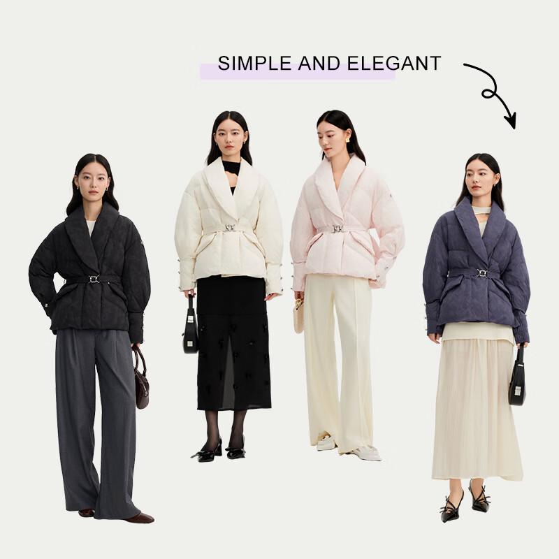 Eleventh Women's Short Goose Down Puffer Blazer