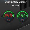Mini Smart Battery Monitor Round Battery Tester Professional Battery Voltmeter