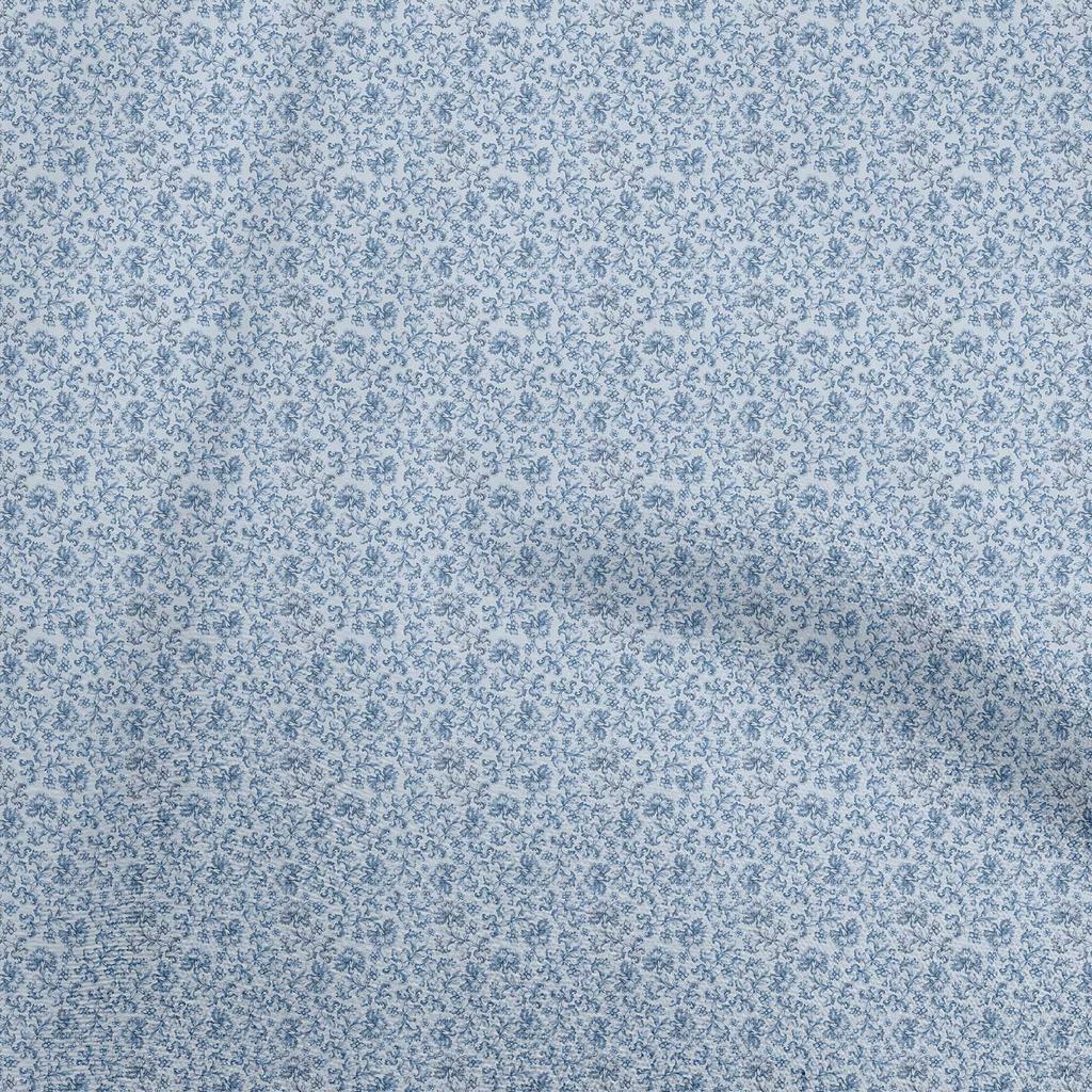 oneOone Ткань хлопок Flex Blue Toile Quilting Supplies Print Швейная ткань по ярдам 40 дюймов