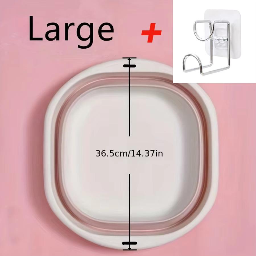 Складная ванна таз стирки складные корзины для белья складная пластиковая таз для стирки экономия места контейнер для хранения для мытья посуды