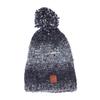Повседневная и адаптируемая вязаная шапка с кисточками 99000 унисекс.