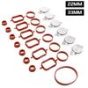 Для BMW M57 E39 E60 E46 E38 E53 E83 E70 E71 E92 X3 X5 X6 Заглушки вихревых заслонок и Прокладка впускного коллектора 22/33мм