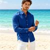 Men's Four-Way Stretch Shirt for Spring and Summer Casual Wear