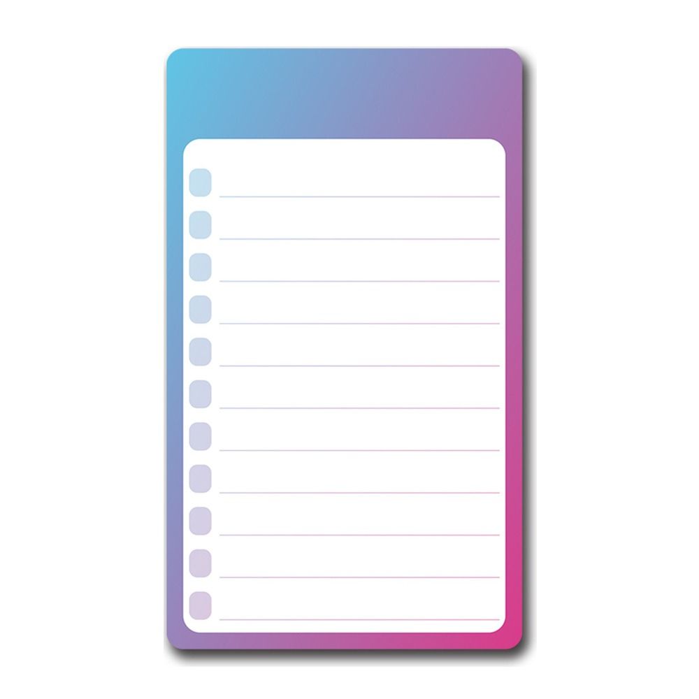 Ежедневник-планер на неделю Магнитный блокнот для холодильника Планер списка покупок Стикер-доска для сообщений Кухня