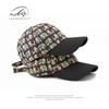 Hat men's and women's spring new personalized printing hardtop baseball cap women's casual versatile cap tide