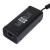 AC Adapter Charger Power Cable with EU Plug Power Cable for Xbox 360 Slim (Black)