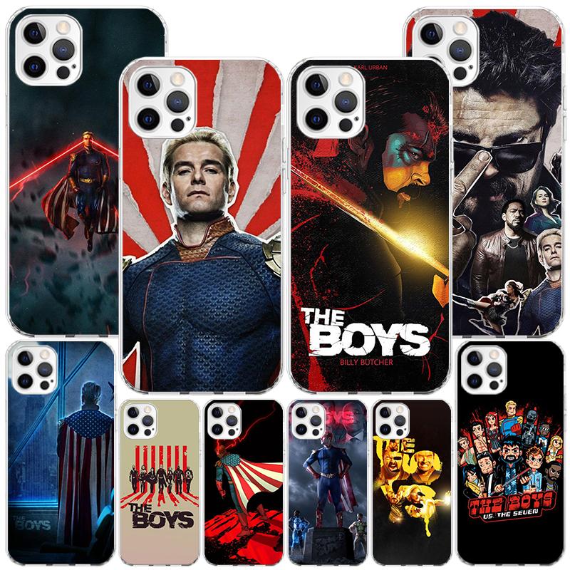 The Boys Homelander TV Phone Case For iPhone 17 Air 16 Pro Max 16E 15 + 14 Plus 11 12 13 Mini 7 8 SE Gift Print Cover Fundas 17