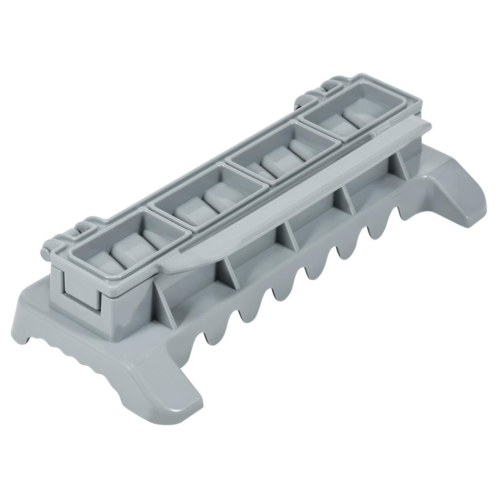 Plastic Kebab Maker Portable Press Kebab Maker Reusable Large Manual Kebab Mould Grilling Tool Barbecue Skewers for Home