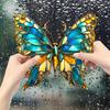 Painted Butterfly Balcony Glass Window Home Beautification and Decoration Electrostatic Uv Window Sticker