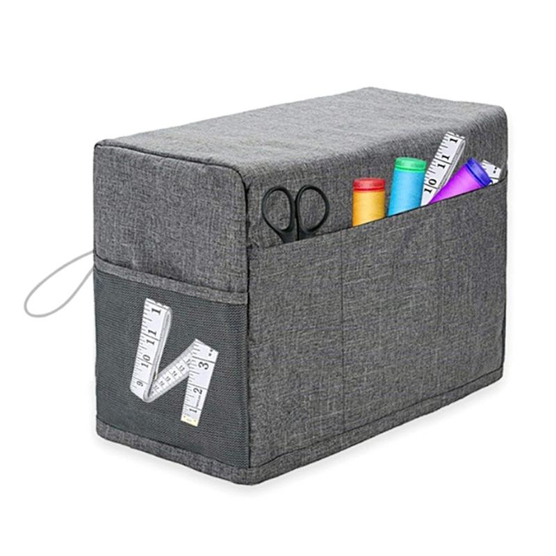 Sewing Machine Dust Cover Protective Cover Sewing Pocket Organizer Bag Dust Cover for Sewing Machine Accessories