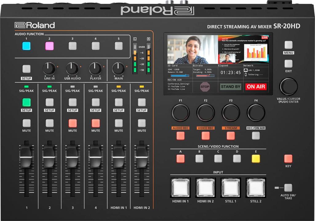 AV-микшер Roland Direct Streaming SR-20HD