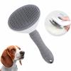 Щетка для волос для собак, расческа для кошек, уход и уход за кошками, щетка из нержавеющей стали, расческа для длинных волос, чистка собак, аксессуары для собак