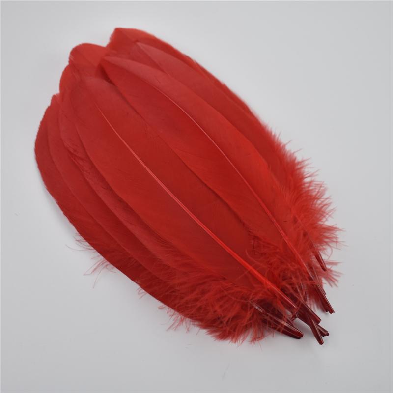 20Pcs Colorful Hard Stick Goose Feather 6-8inch/15-20cm Natural Swan Crafts Plumes Table Centerpieces Feathers for Decoration