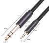 Стерео аудиокабель 3,5 мм - 6,35 мм Позолоченный интерфейс Стабильная передача Защита от помех Универсальный стерео