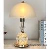 Современная французская роскошная прикроватная лампа - Теплый стеклянный ночник для спальни