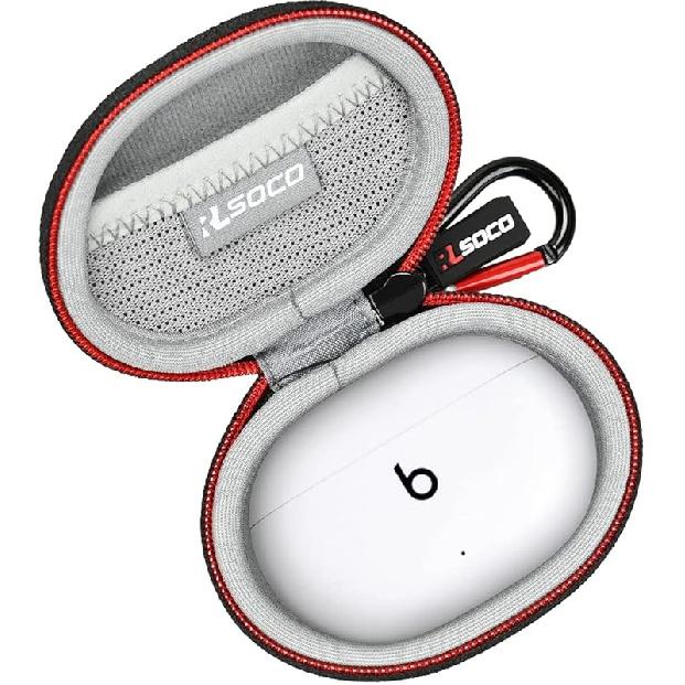 RLSOCO Case for Beats Studio Buds/Studio Buds+ True Wireless Noise Cancelling Earbuds (Black)
