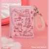 New Women Wallets Female Leather Purses Card Holders Graffiti Cat Portable Coin Purse Large Capacity Money Bag