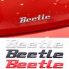 3D металлический Beetle наклейка на задний багажник автомобиля, стильный значок на боковое крыло кузова автомобиля, буквы, эмблема, маркировка, логотип, наклейка для Beetle