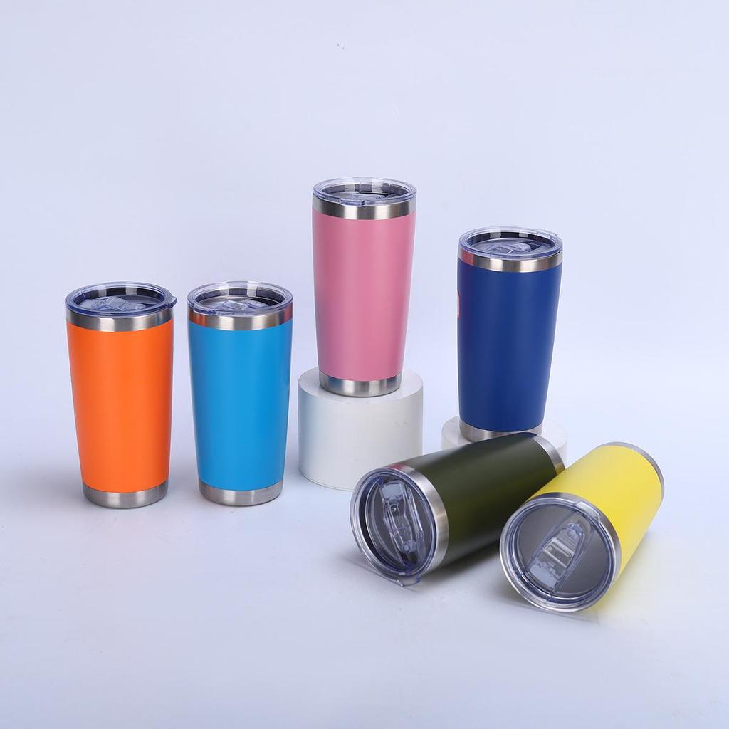 20oz Stainless Steel Vacuum Insulated Portable Cup for Outdoor Use