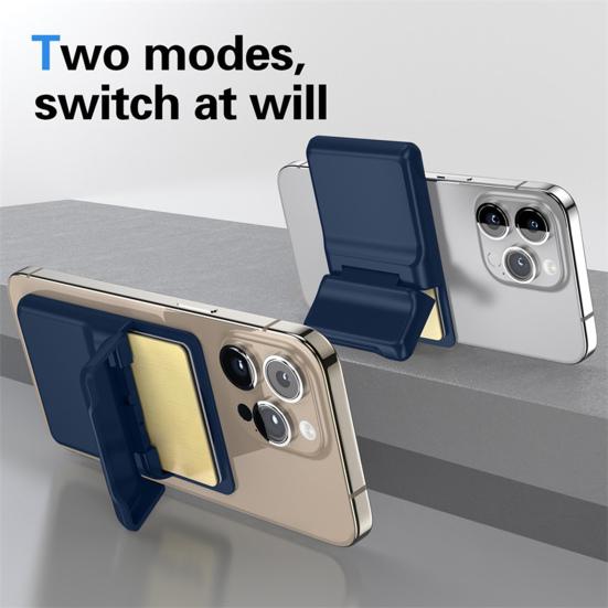 Магнитный держатель для телефона-кошелька с 3 слотами для карт, держатель для карт для iPhone, многофункциональная регулируемая подставка для телефона для чехлов MagSafe