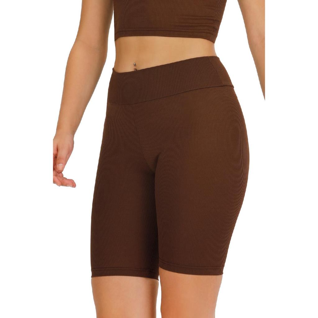 Women's High Waist Ribbed Leggings Ktyt115