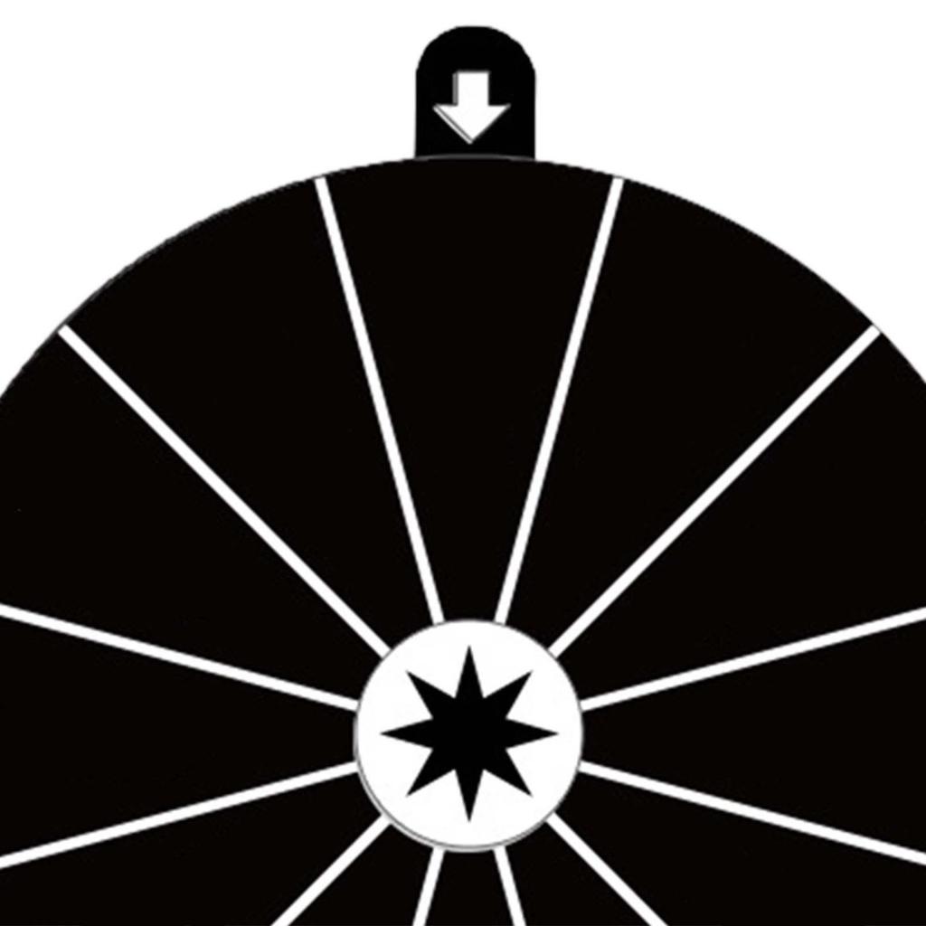 Rotating Wheel Interactive Stable with Stand Prize Wheel for Office Entertainment Drinking Props Commercial Party Supplies