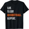 Футболка Eat Sleep Basketball Repeat