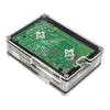 Корпус для Raspberry Pi 5: 9-слойный акриловый корпус со слотом для камеры, официальный радиатор, вентилятор с регулировкой скорости и медный радиатор