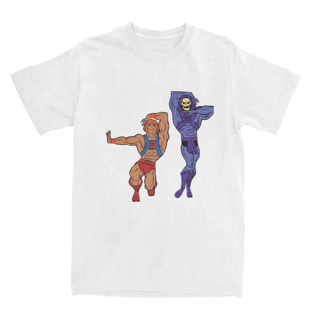 Мастера Вселенной He-man Skeleton Apparel Shirt для мужчин и женщин Heman He Man Awesome Printed Clot
