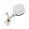 1/2/4Pcs Retractable Towel Rack Automatic Rebound No Drilling Self-Adhesive Wall-Mounted Hand Towel Holder With Strong Clips