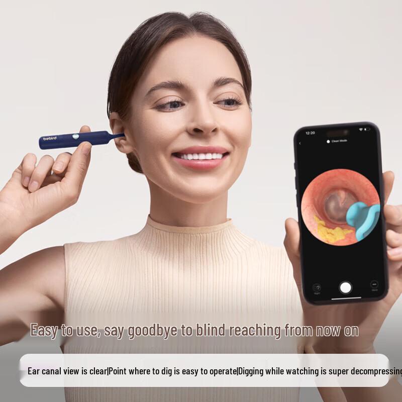 BEBIRD Визуальный очиститель ушей с пинцетом