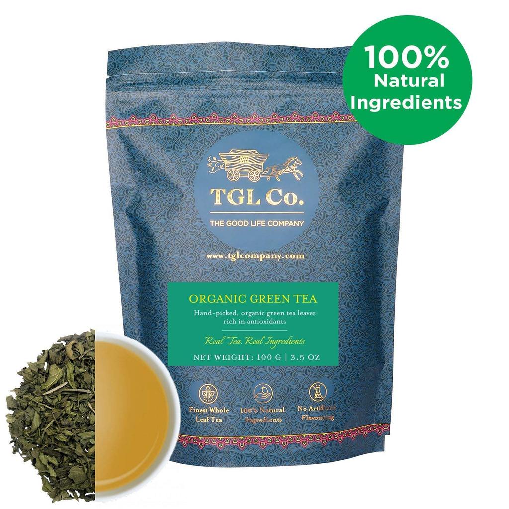 Organic Green Tea (100 G), Organic Green Tea, TGL Co.
