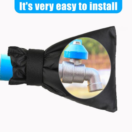 Yousheng Winter Outdoor Faucet Cover Outside Freeze Protection Faucet Cover Waterproof Insulated Spigot Cover for Garden Yard Hose Bib