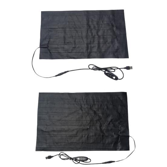 Подушка с подогревом для домашних животных, регулируемая температура, супермягкая, водонепроницаемая, Plug-and-Play, защита от перегрева, сохраняет тепло