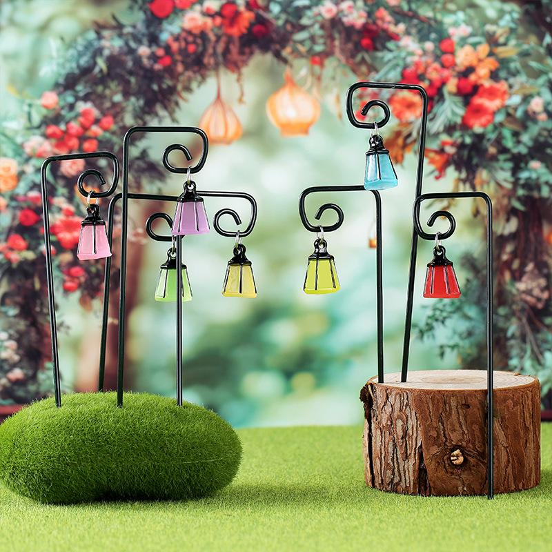 Креативная светящаяся мини-фонарик, ваза-цветок и украшение для DIY комнатных растений