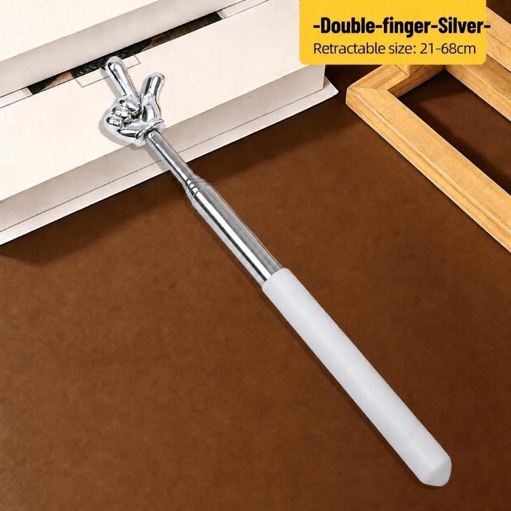 Extendable Teaching Pointer Finger Design Teaching Stick Blackboard Whiteboard
