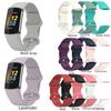 Smooth Silicone Strap for Fitbit Charge 6/5 with Reverse Buckle