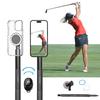 Golf Monopod Stick Record Your Swings with a Magnetic Smartphone Holder Comes with an Adjustable Tripod Mount and Spiked Stakes Golf Accessories Swing