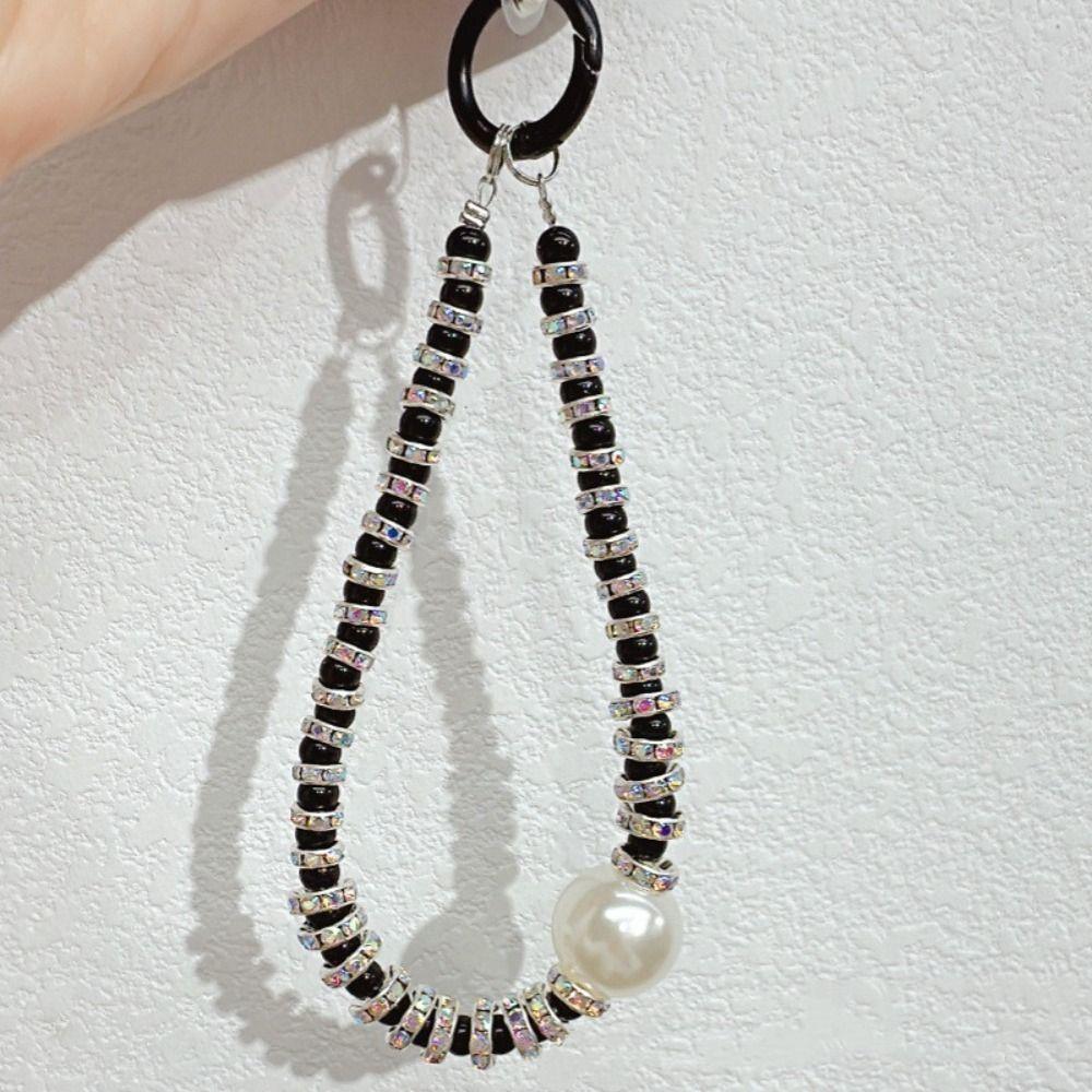 Противопотерянный шнурок для мобильного телефона, цепочка для мобильного телефона со стразами, ремешки на запястье для телефона, аксессуары для сумки