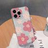 Милый цветочный принт с ромашками Прозрачный чехол для телефона для iPhone 17 16 15 14 13 12 11 Pro Max Мягкий ТПУ Ударопрочный Защитный чехол