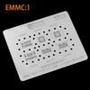 SAYTL Шаблон трафарет для реболлинга Nand Flash EMMC EMCP UFS BGA 0.15мм