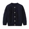 Children's Fashion Casual Cardigan Knitted Long Sleeve  Top