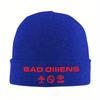 Bad OUnisexs Rock Hat Autumn Winter Beanies Warm Metal Cap Unisex Knitted Caps