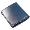 Bifold Tochigi Mini Easy To Large Genuine Leather Men's Wallet, Leather, Ultra-Slim, Wallet, Compact, Thin, Carry, Capacity, (Tochigi-bue)