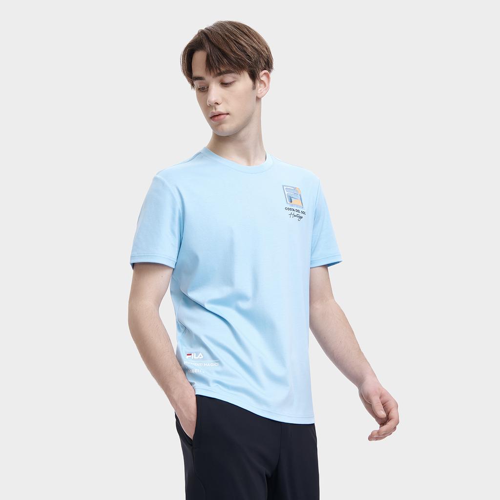 Fila Футболка мужская Tiffany Blue F11M328104F-LB