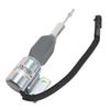 24V Engine Diesel Shut Off Solenoid 3932530 Fuel Shutdown Flameout Solenoid Replacement for Cummins 5.9L 6BT Engine