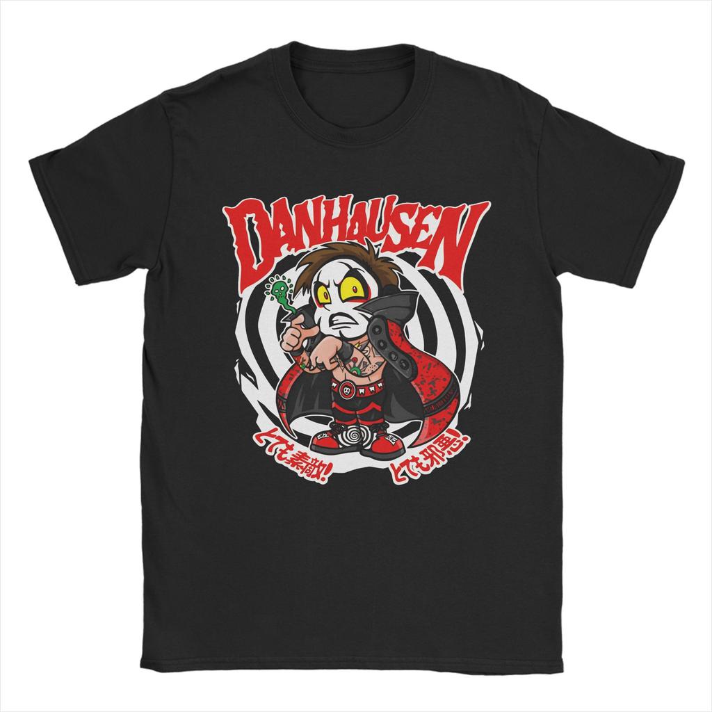 Danhausens Very Nice Very Evil T Shirt Summer  Pure Cotton T Shirts For Unisexs Fashion Loose Tee Shirt Short Sleeve Vintage Tops