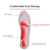 NO.8 4D Memory Foam Sport Insoles Plantar Arch Support Shoe Inserts Sneakers Cushioning Anti-slip Template Insole Men Women
