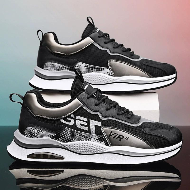 Men's 2025 Korean Mesh Casual Sneakers - Student Running & Dad Shoes